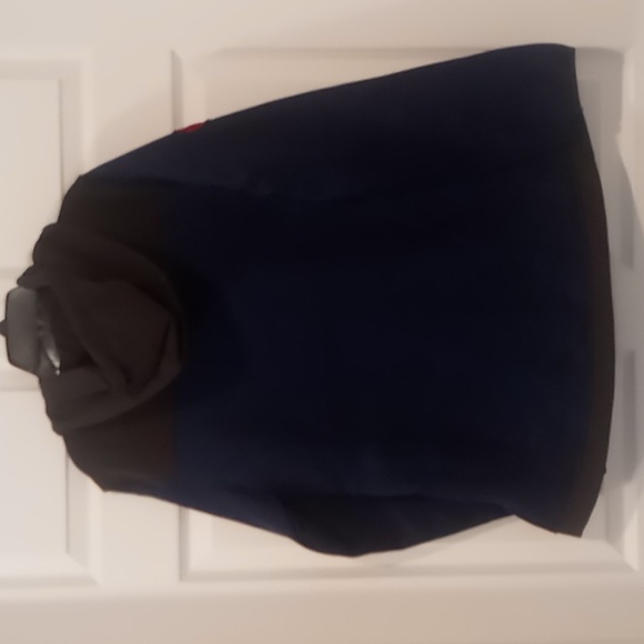 Canada Weather Gear | Heather Midnight & Black Hooded Zip-Up Fleece Jacket NWT M - Picture 6 of 7